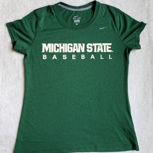 michigan state baseball shirt